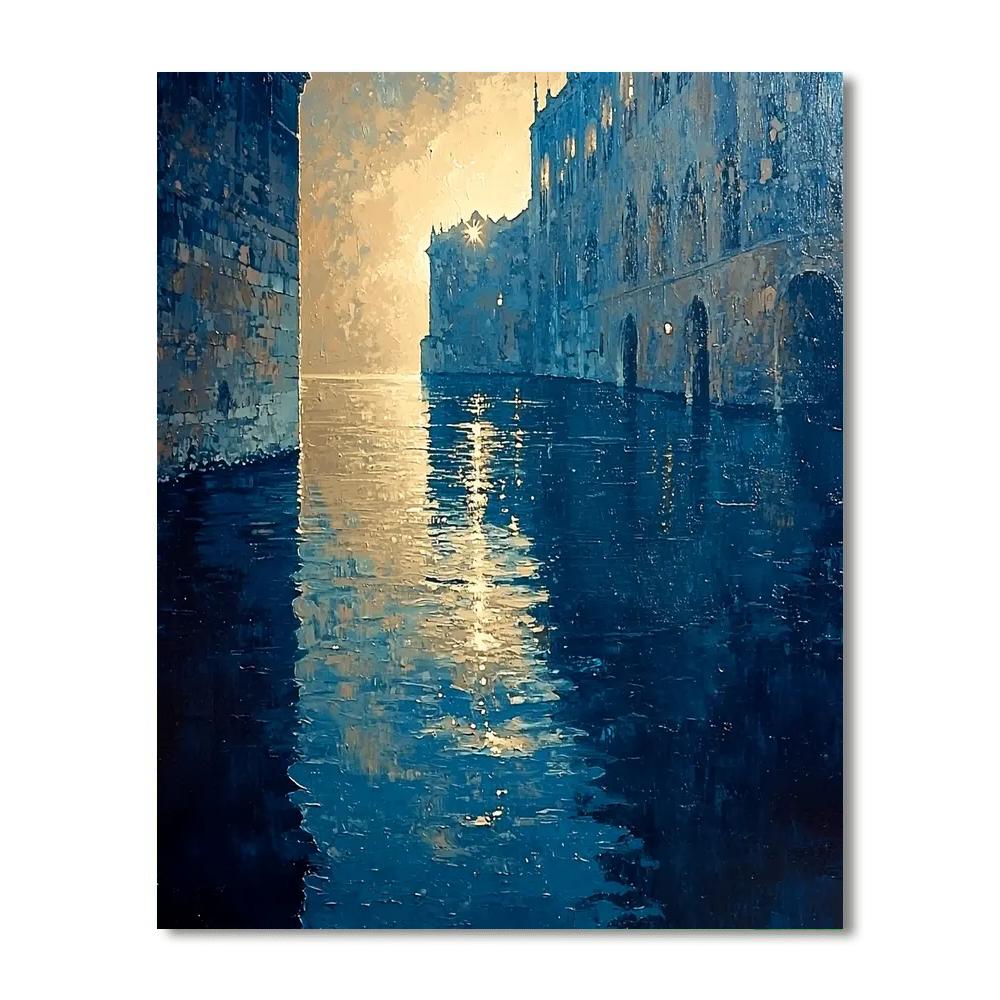 Caravaggio Inspired Reflections In Stillness  DIY Paint By Numbers