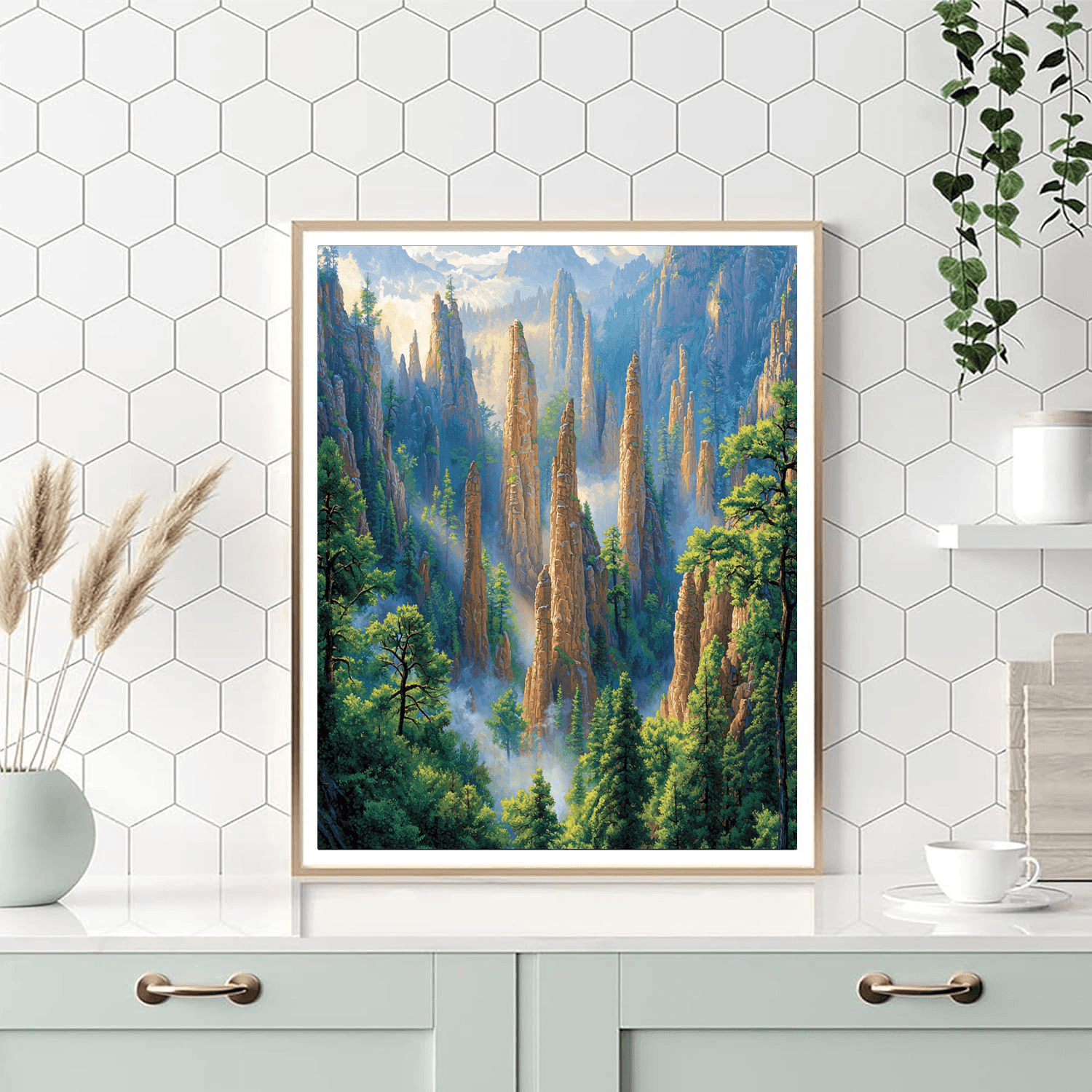 Wulingyuan Scenic Area DIY Paint By Numbers