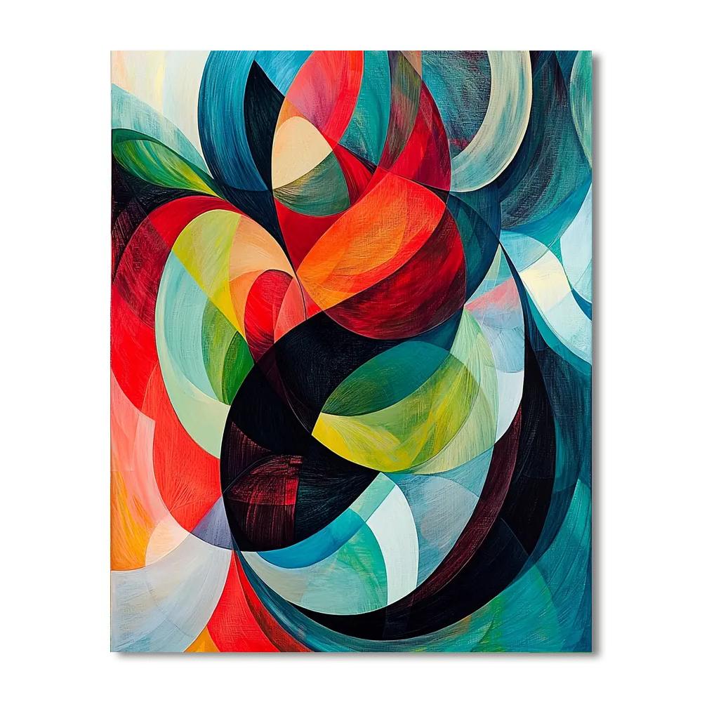Psychedelic Artists Inspired Psychedelic Dreamscapes  Number Painting