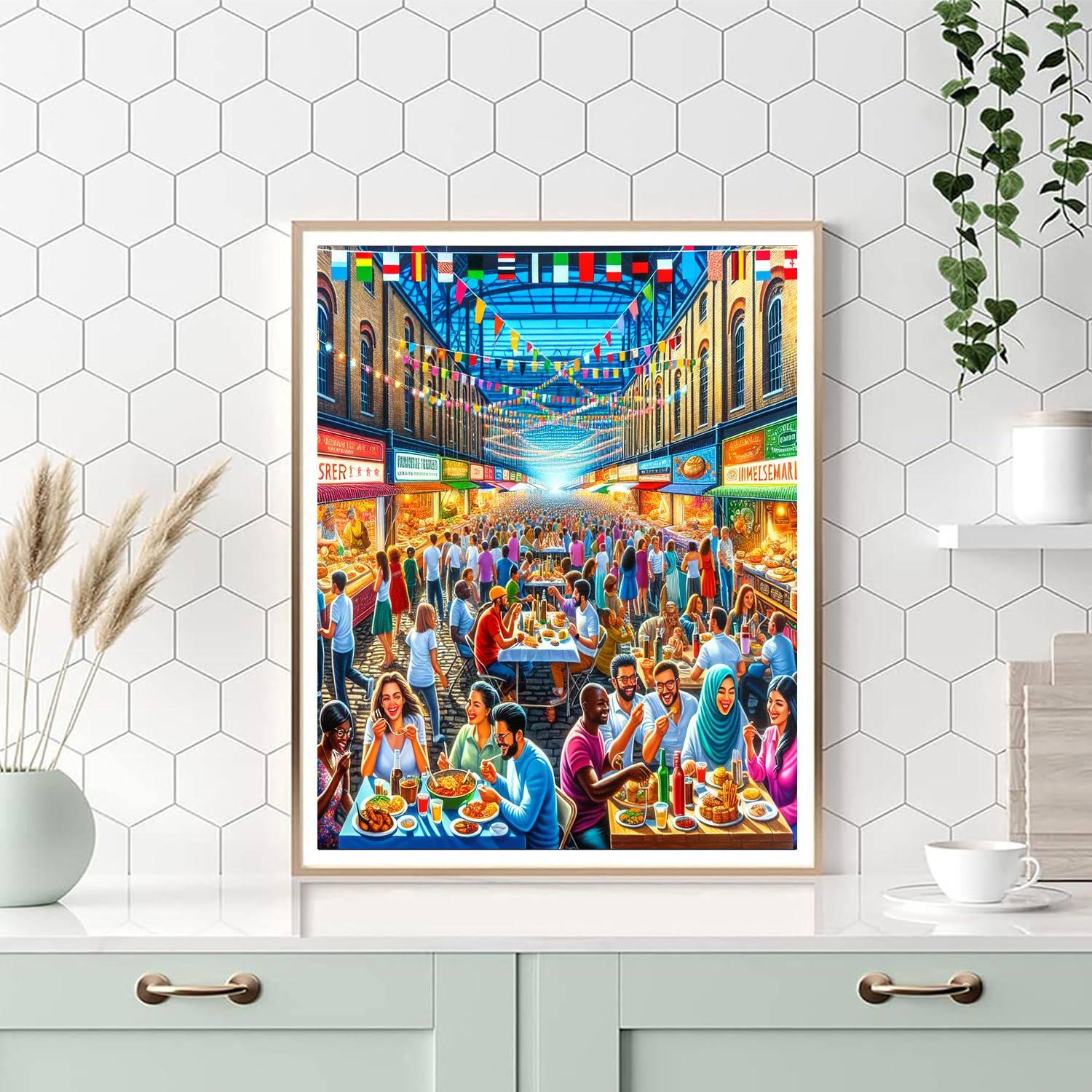 International Festival Of Street Food - Brazil Paint By Numbers Kits