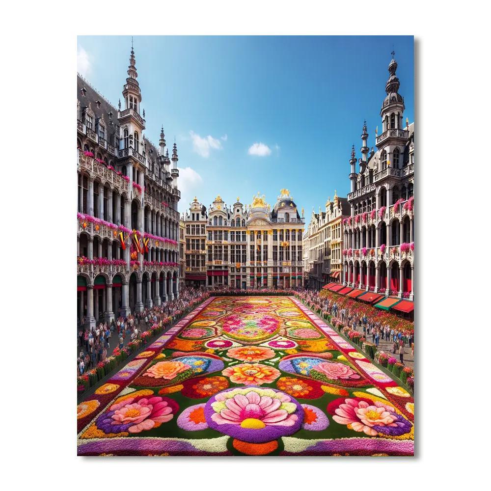 Flower Carpet Festival - Brussels Paint By Number