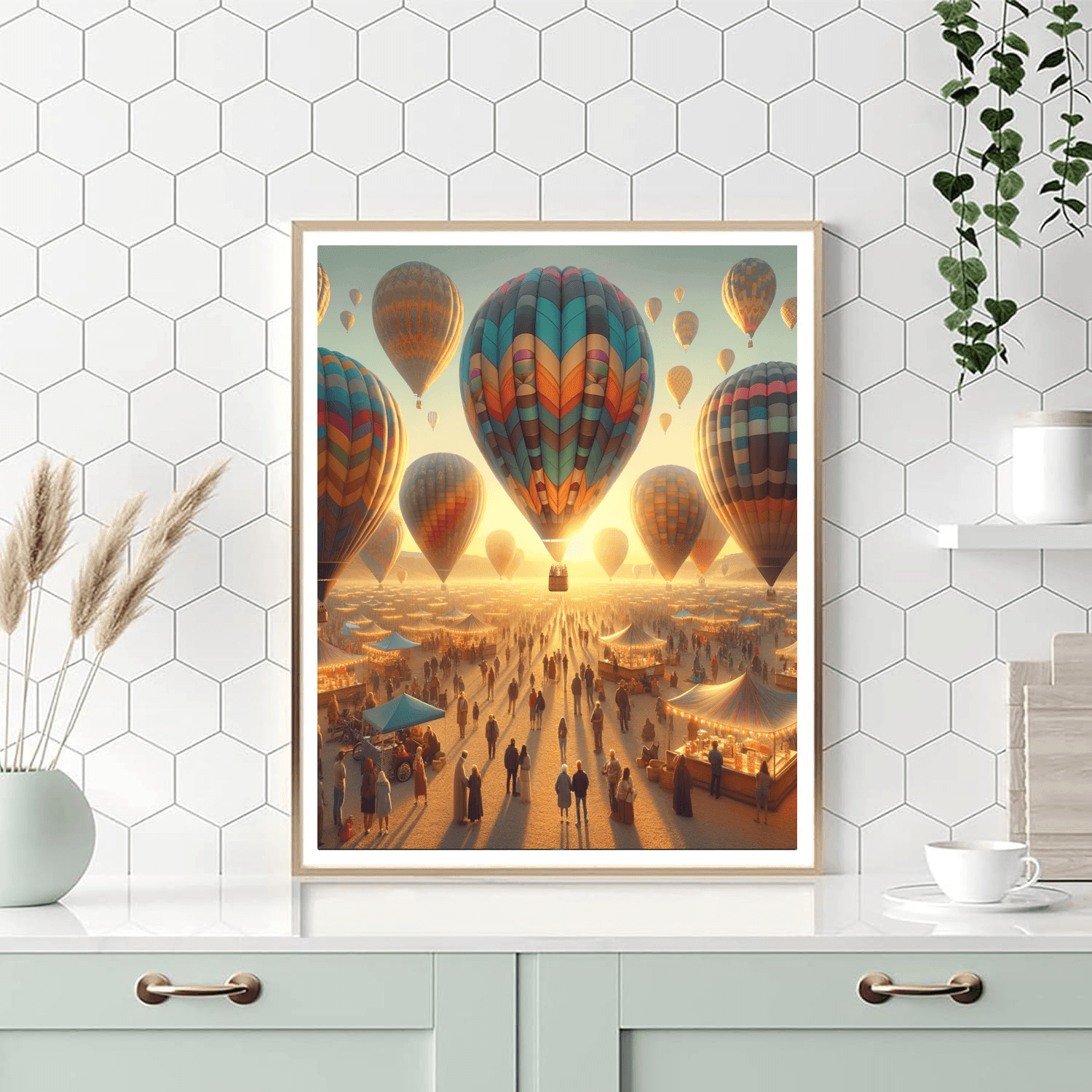 International Balloon Fiesta Paint By Numbers Kits