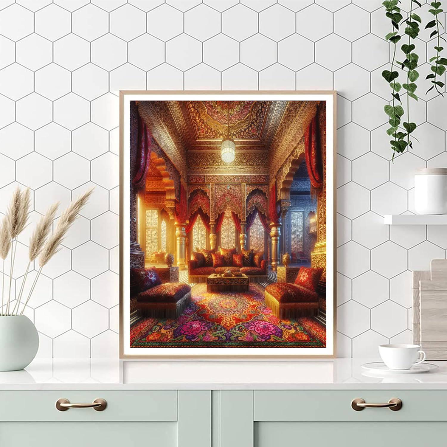 Opulent Eastern Splendor Paint By Color