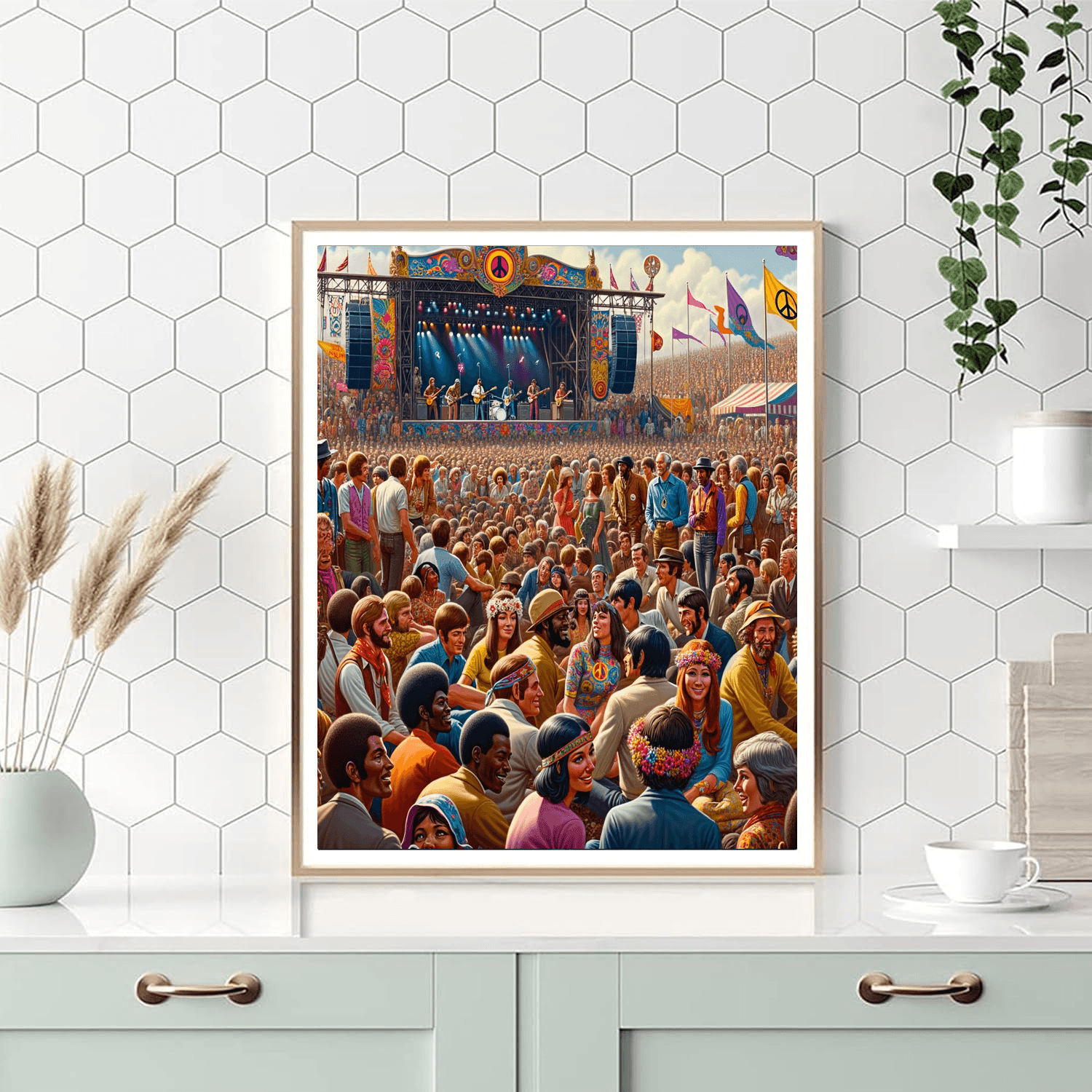 Woodstock - United States Numbered Painting Kits