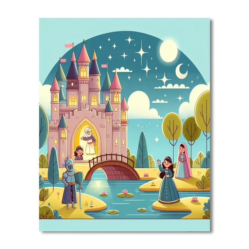 Enchanted Castle Chronicles Painting By Numbers Kit