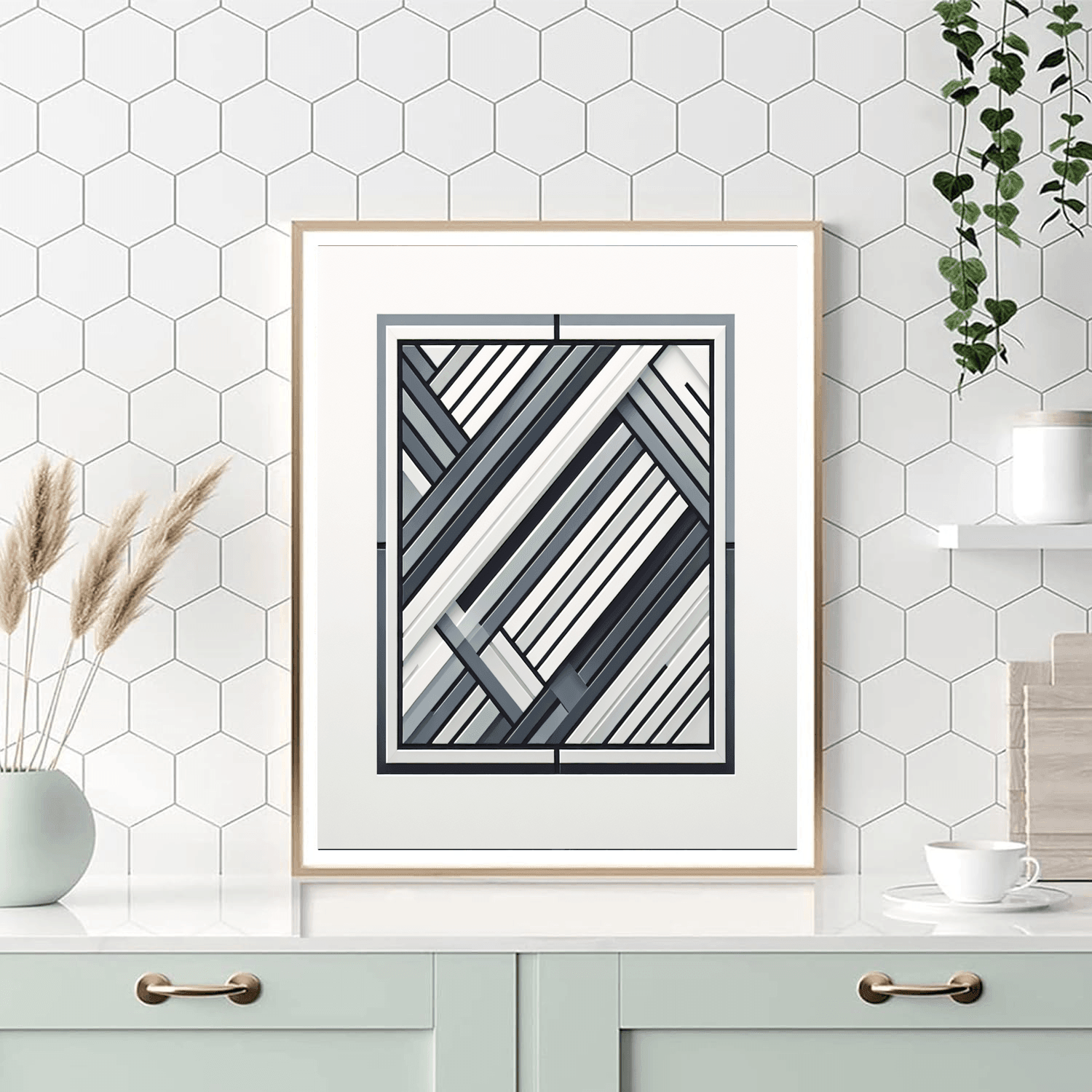 Chic Geometric Patterns Paint By Color