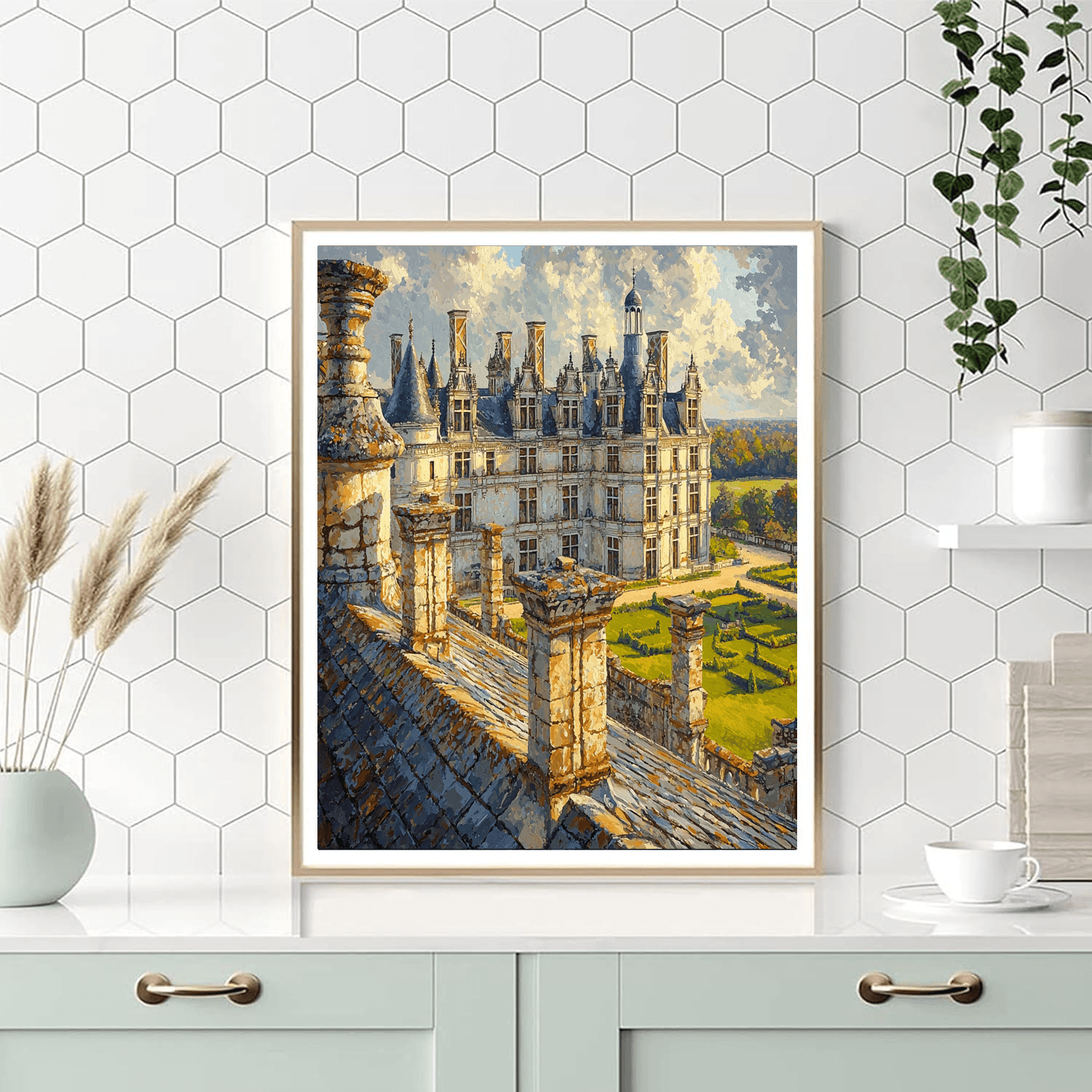Château De Chambord - France DIY Paint By Numbers