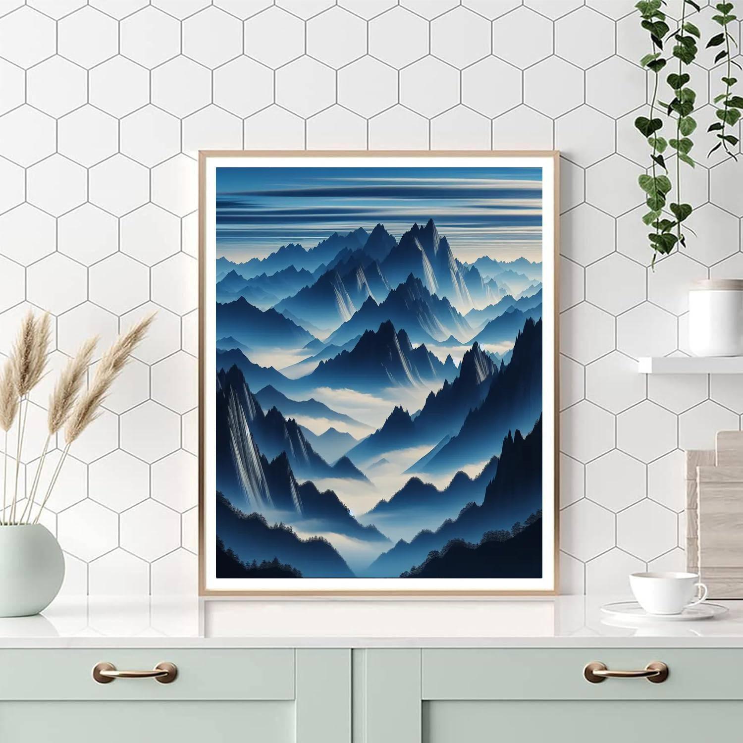 Mountain Majesty Escape Paint By Number