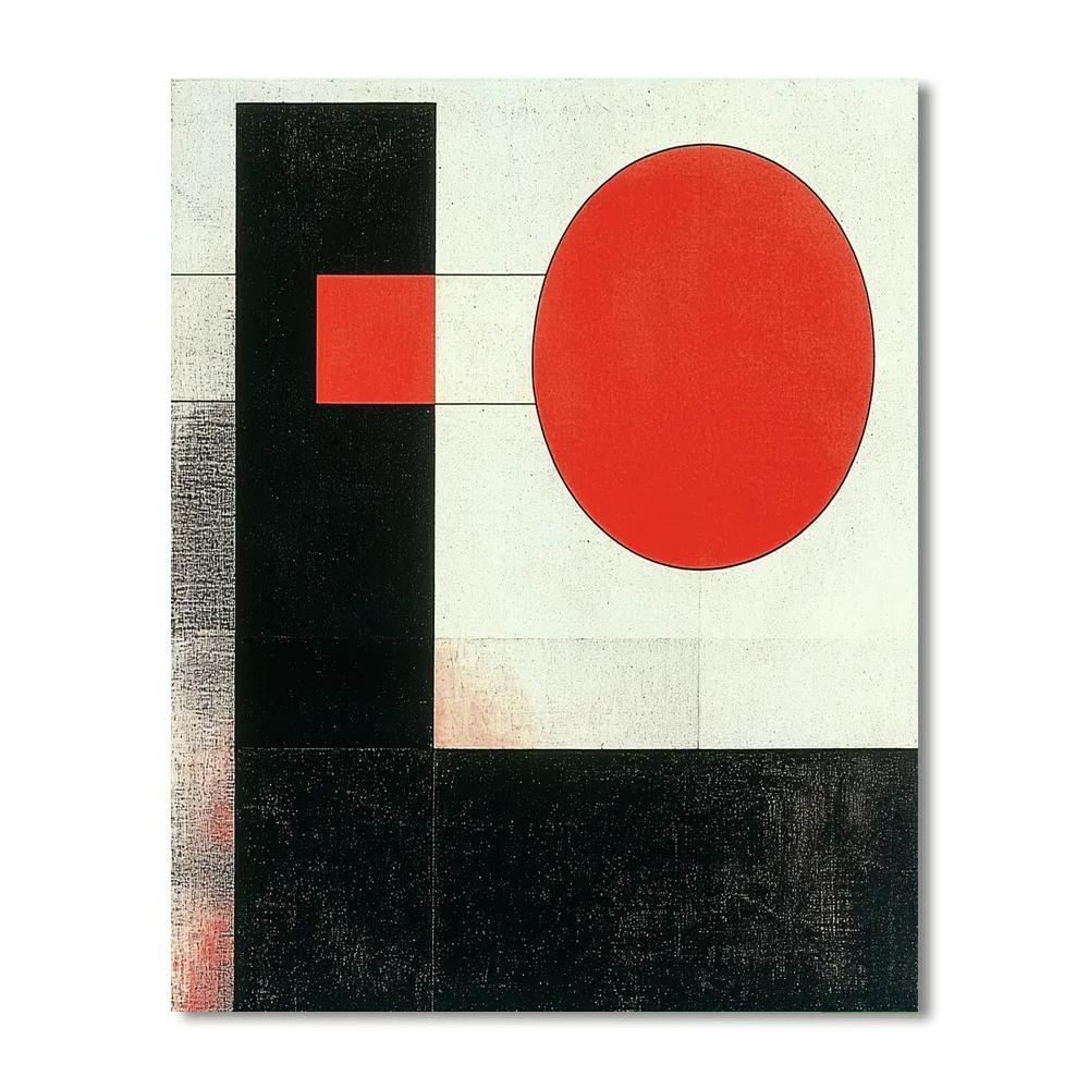 Kazimir Malevich Inspired Pure Form  Paint By Color