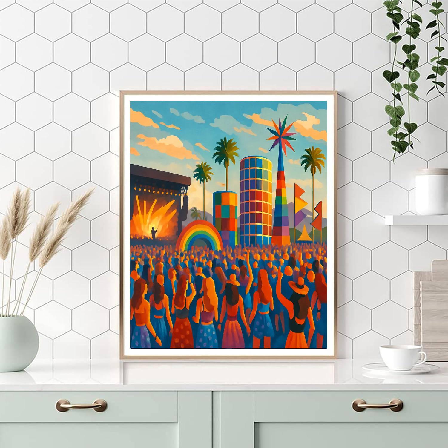 Coachella - Indio, Usa Paint By Numbers Art