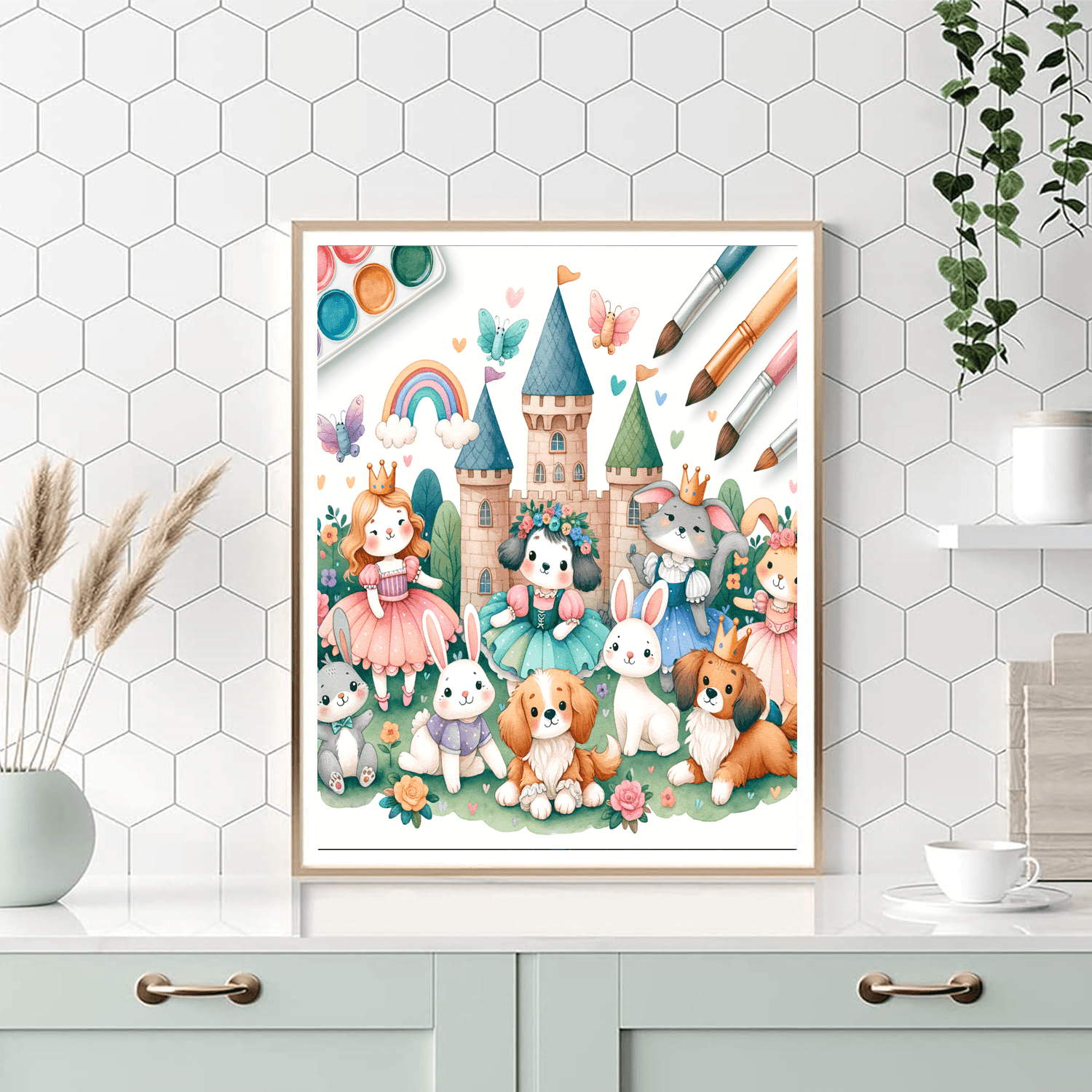 Magical Pet Kingdom Paint By Numbers Kits