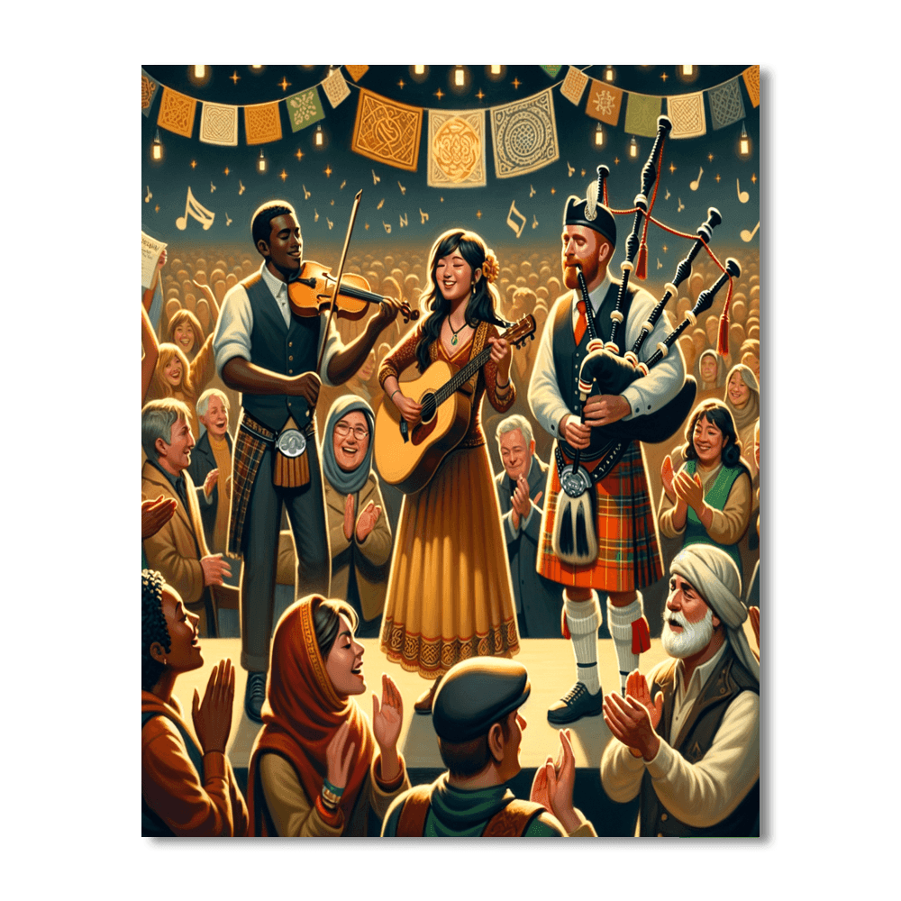 Celtic Connections - Scotland Paint By Numbers Art