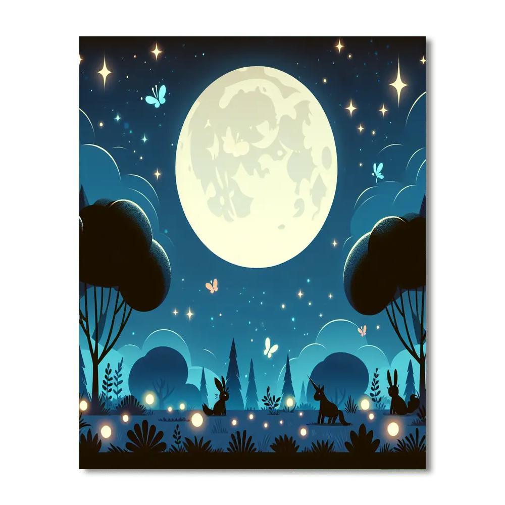 Moonlight Magic Adventure Paint By Number