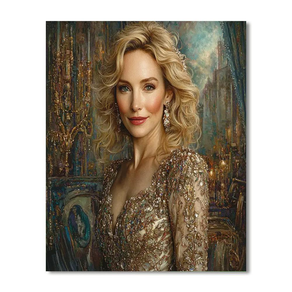 Cate Blanchett: The Chameleon Of Artistry And Elegance Numbered Painting Kits