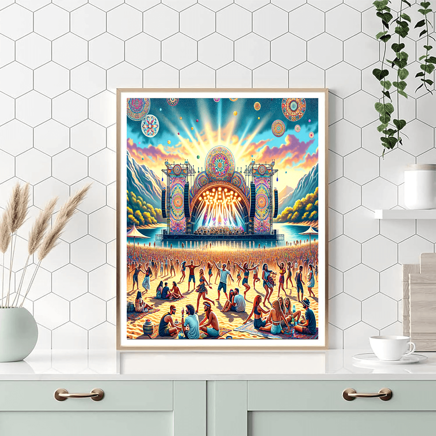 Balaton Sound Festival Painting By Numbers Kit