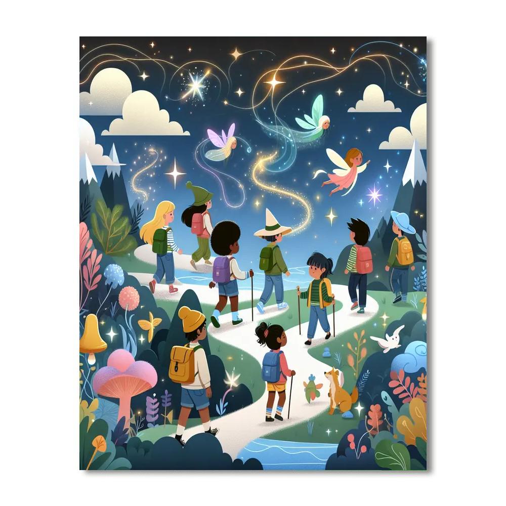 Epic Journeys Number Painting