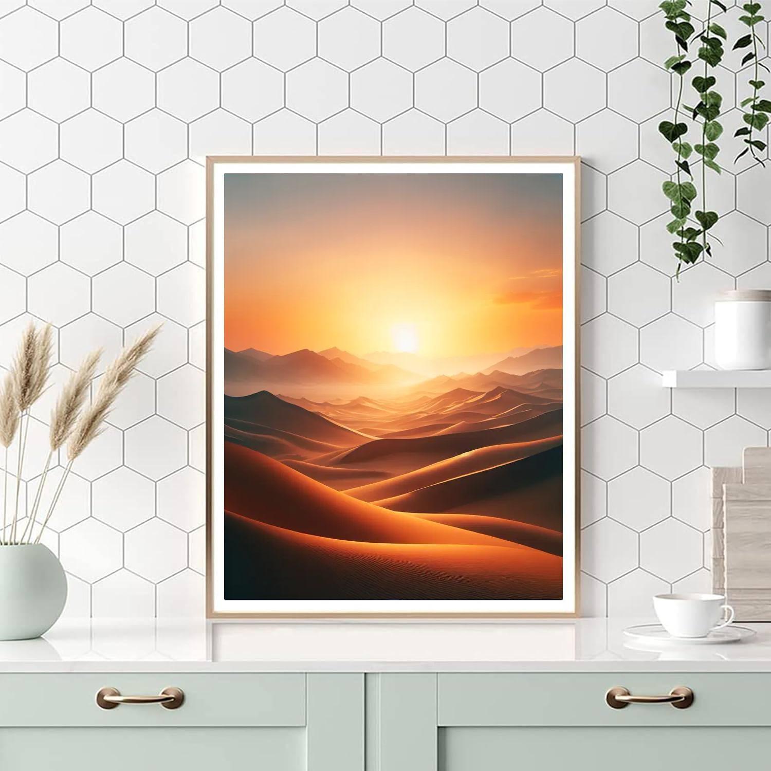 Dreamy Desert Landscapes Painting By Numbers Kit