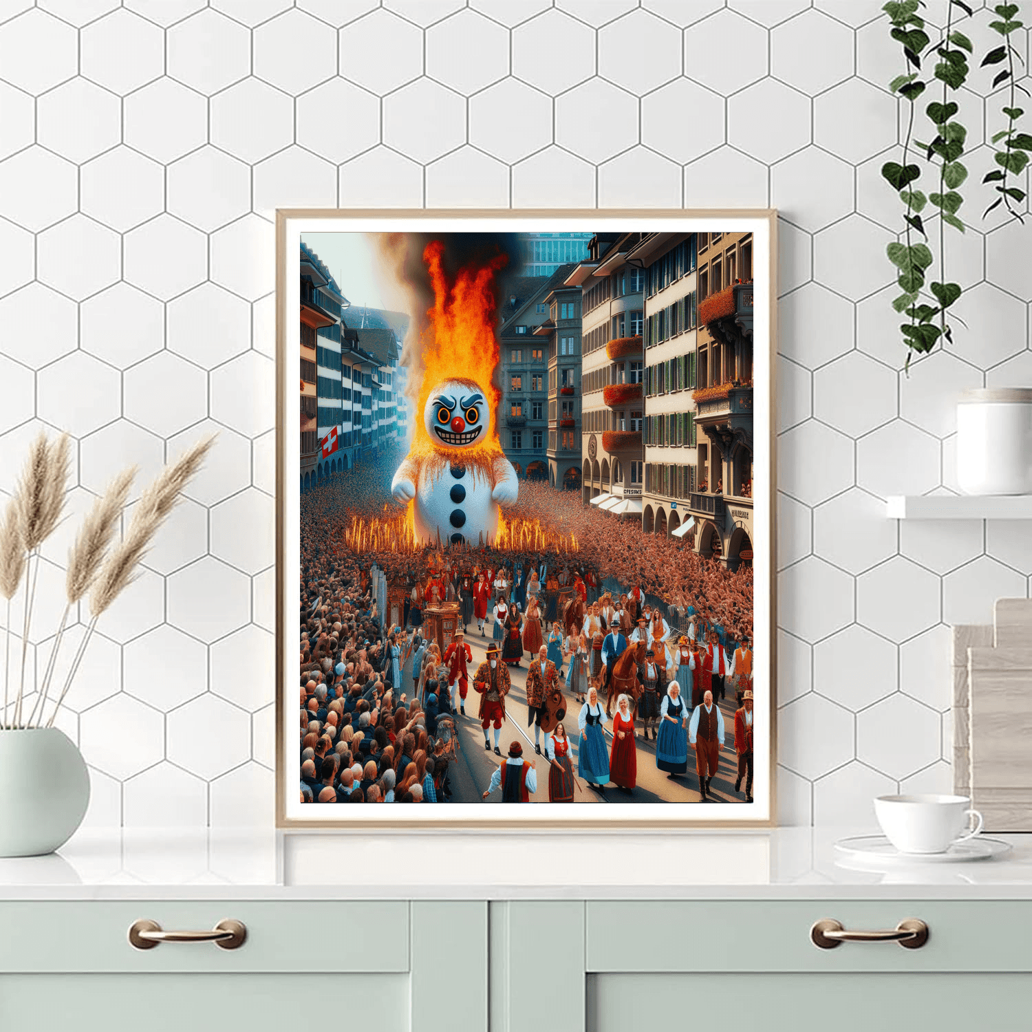 Sechseläuten - Switzerland DIY Paint By Numbers