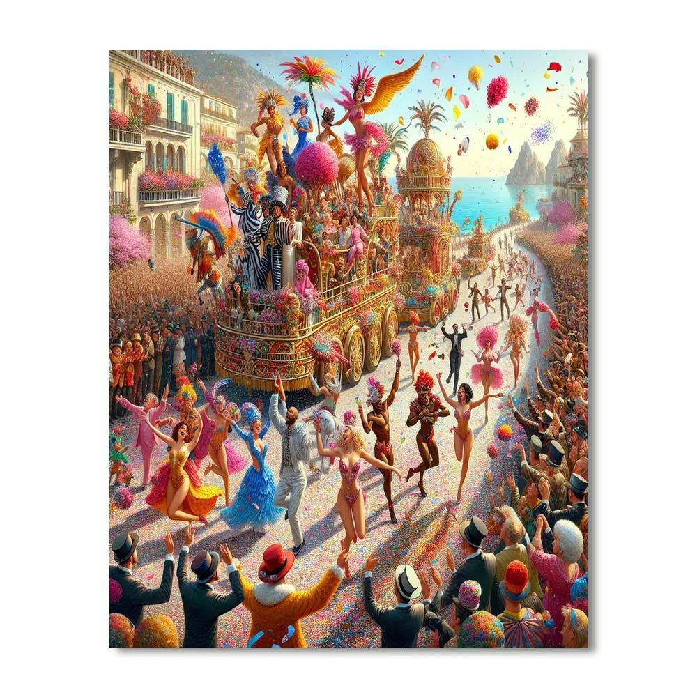 Nice Carnival Paint By Numbers