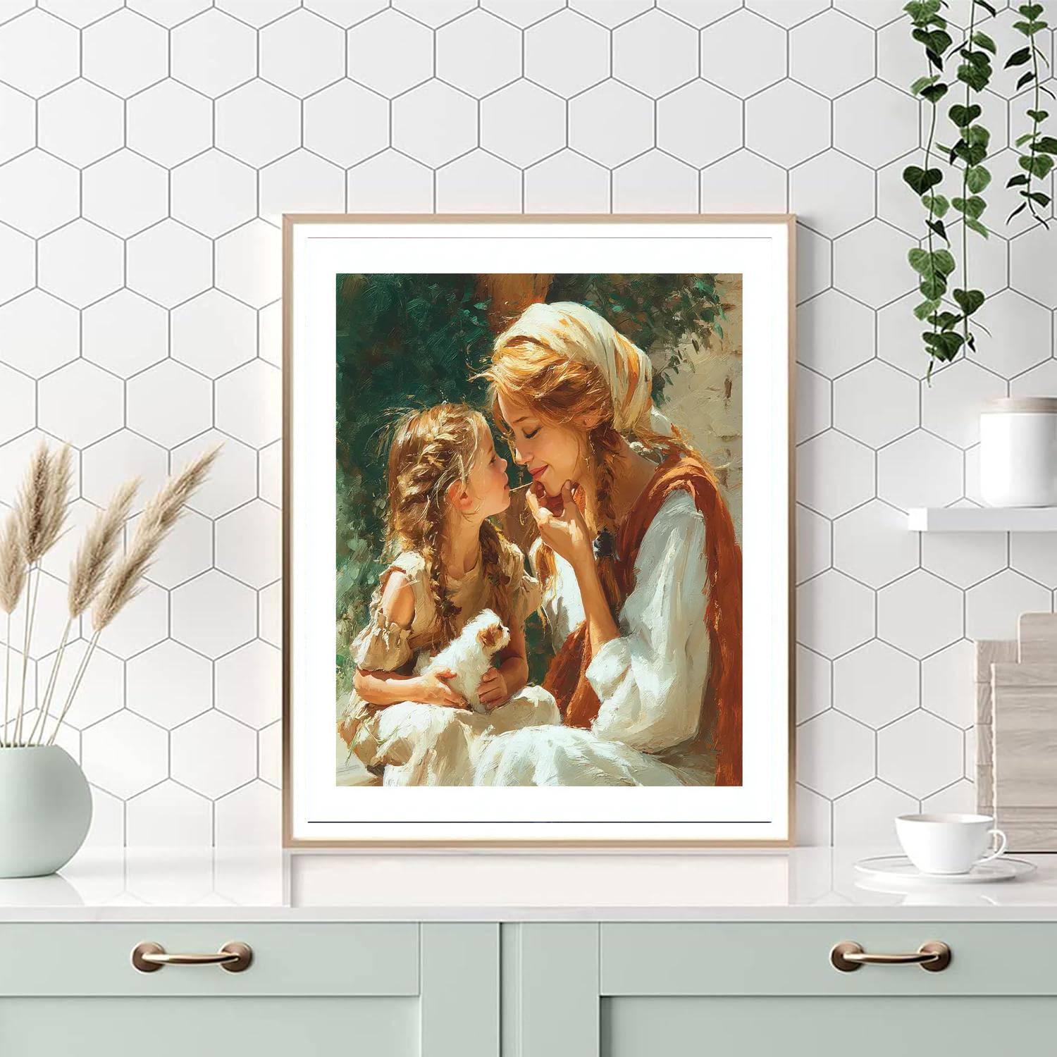 The Nurturing Spirit Painting Number Kit