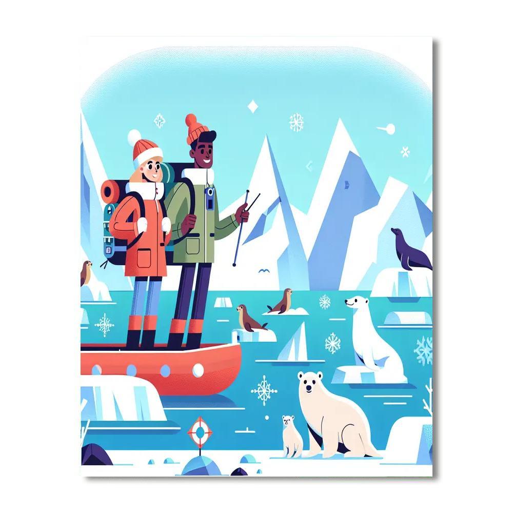 Arctic Expedition Quest Paint By Number
