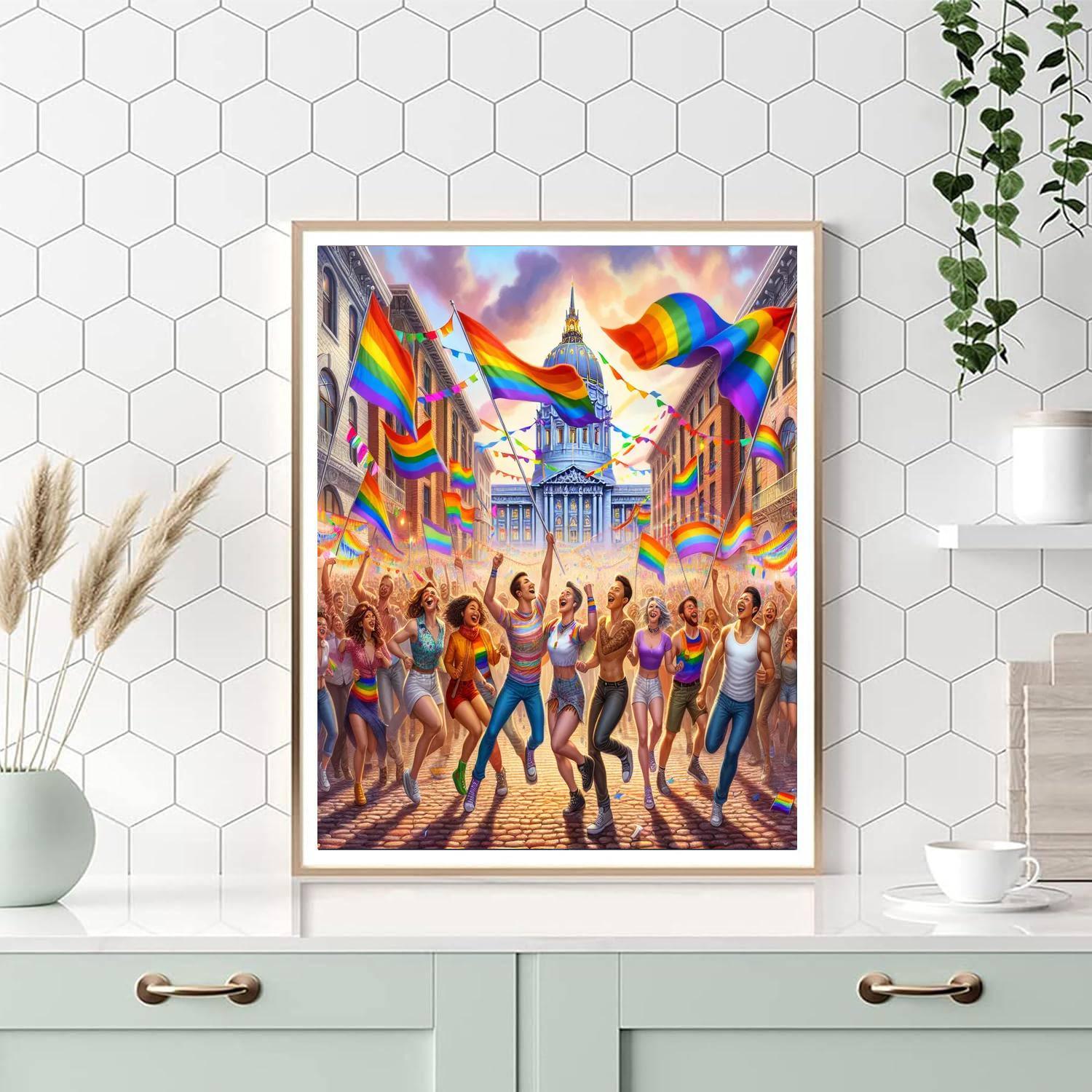 Harvey Milk Day - San Francisco, Usa Paint By Number