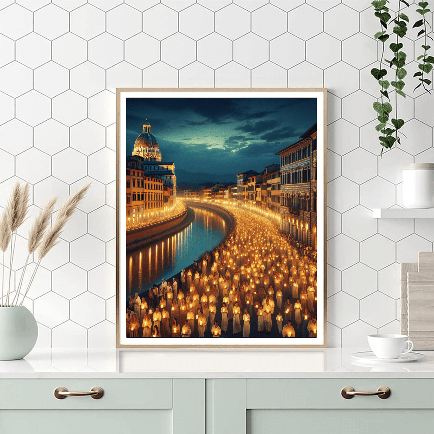 Luminara Di San Ranieri - Pisa, Italy Paint By Number