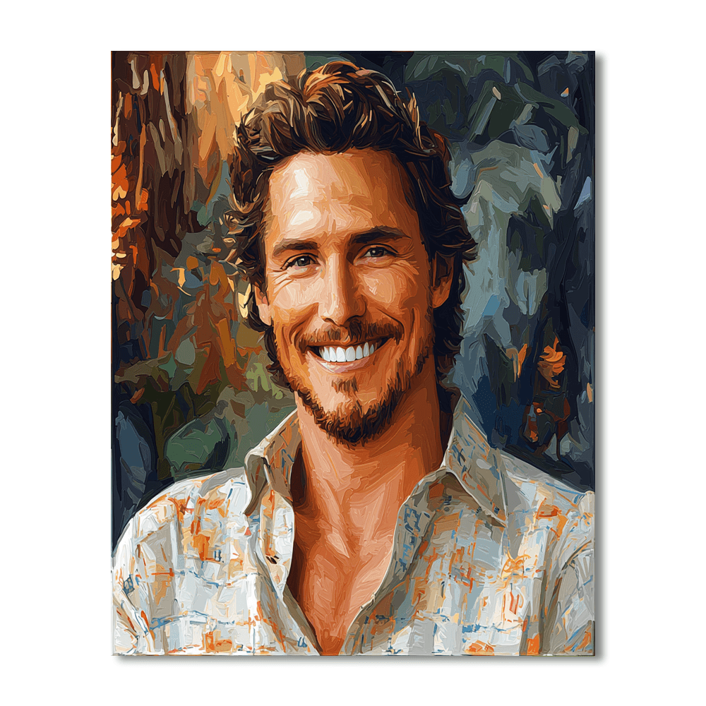 Matthew Mcconaughey: The Daring Spirit Of Adventure Paint By Numbers Kits