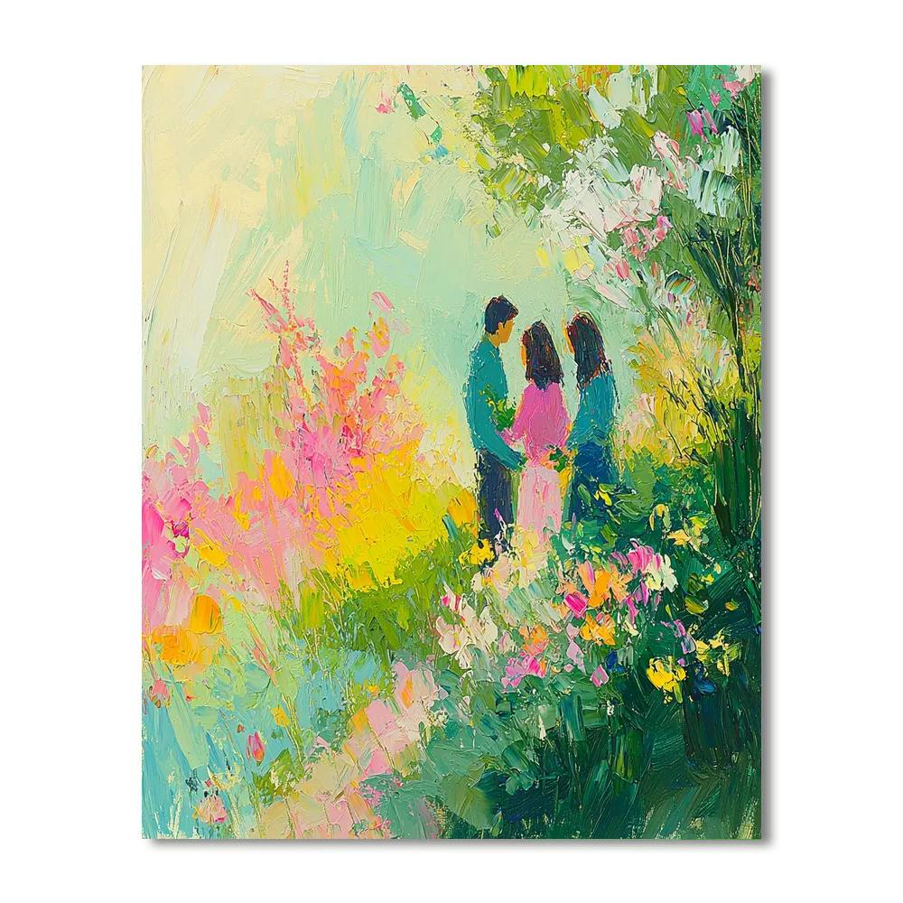 Tending Love's Garden Paint By Number