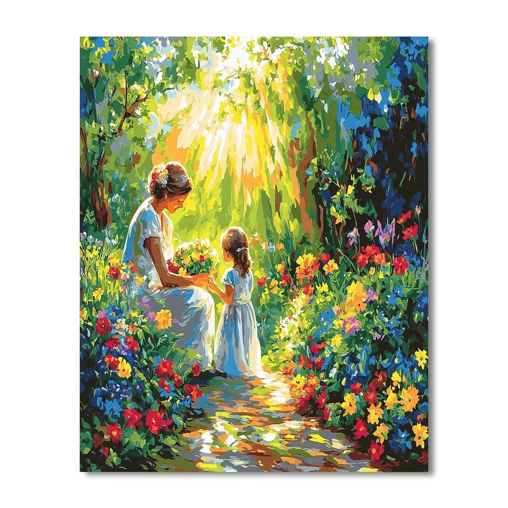 The Love That Blooms Painting Number Kit