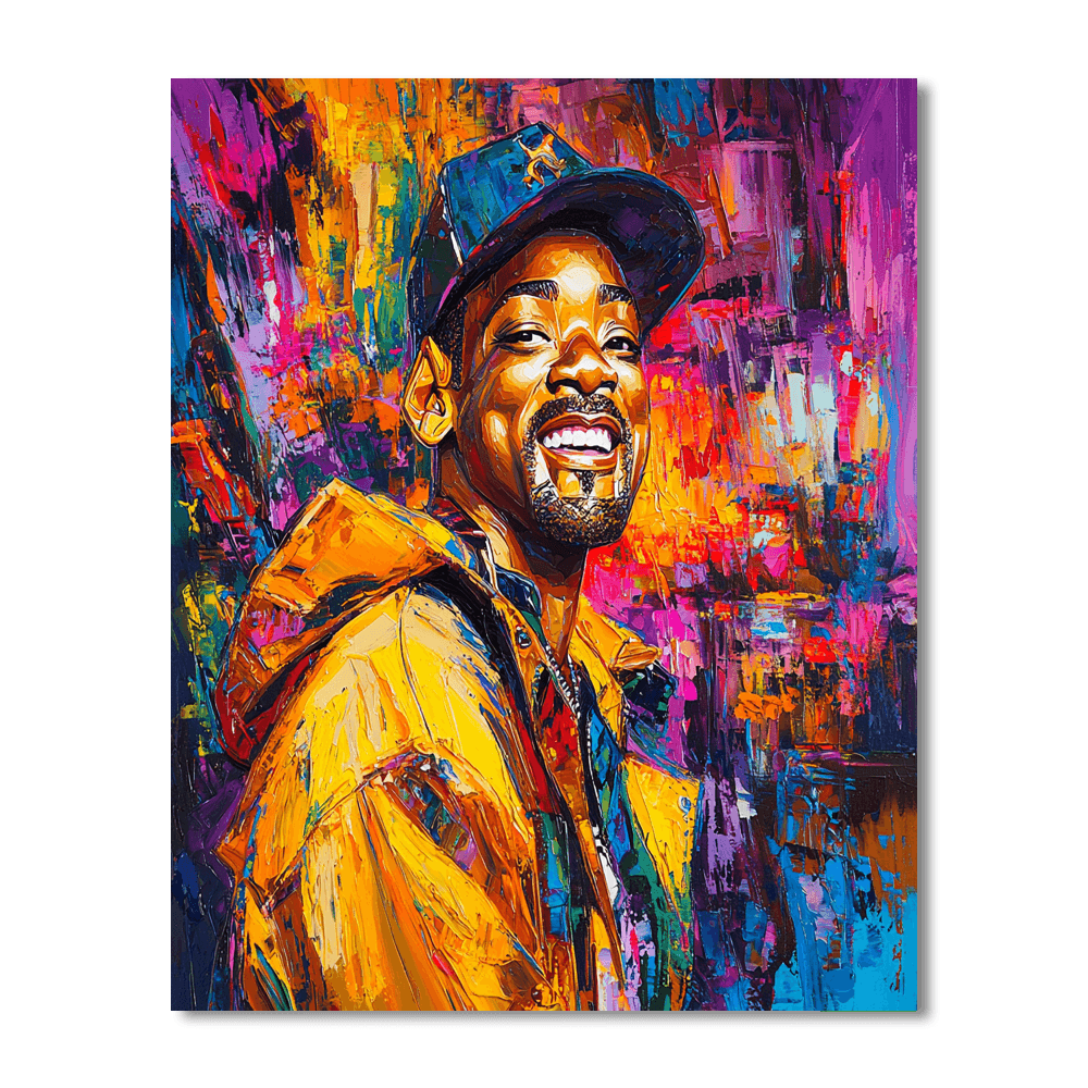 Will Smith: The Fresh Prince Of Hollywood Paint By Numbers