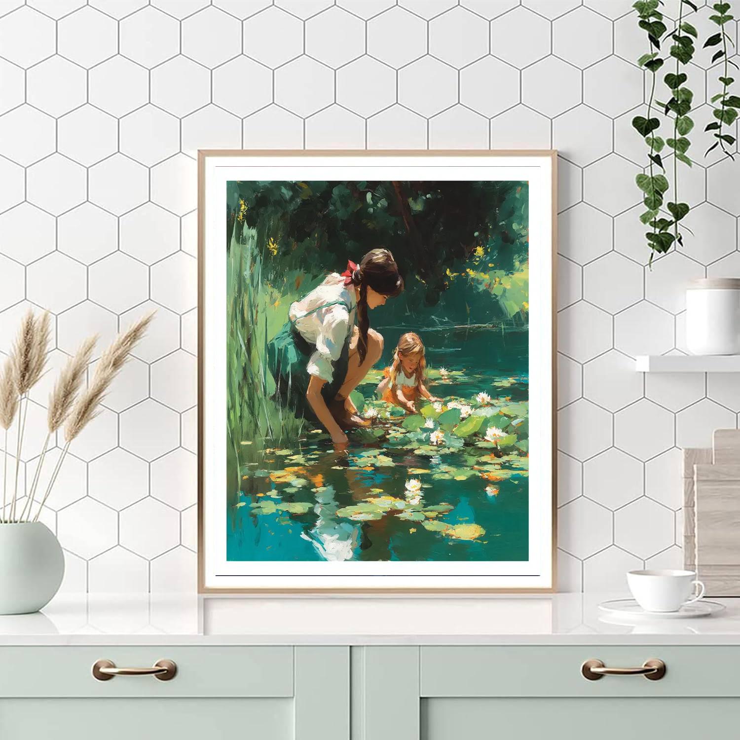 A Moment Of Serenity DIY Paint By Numbers