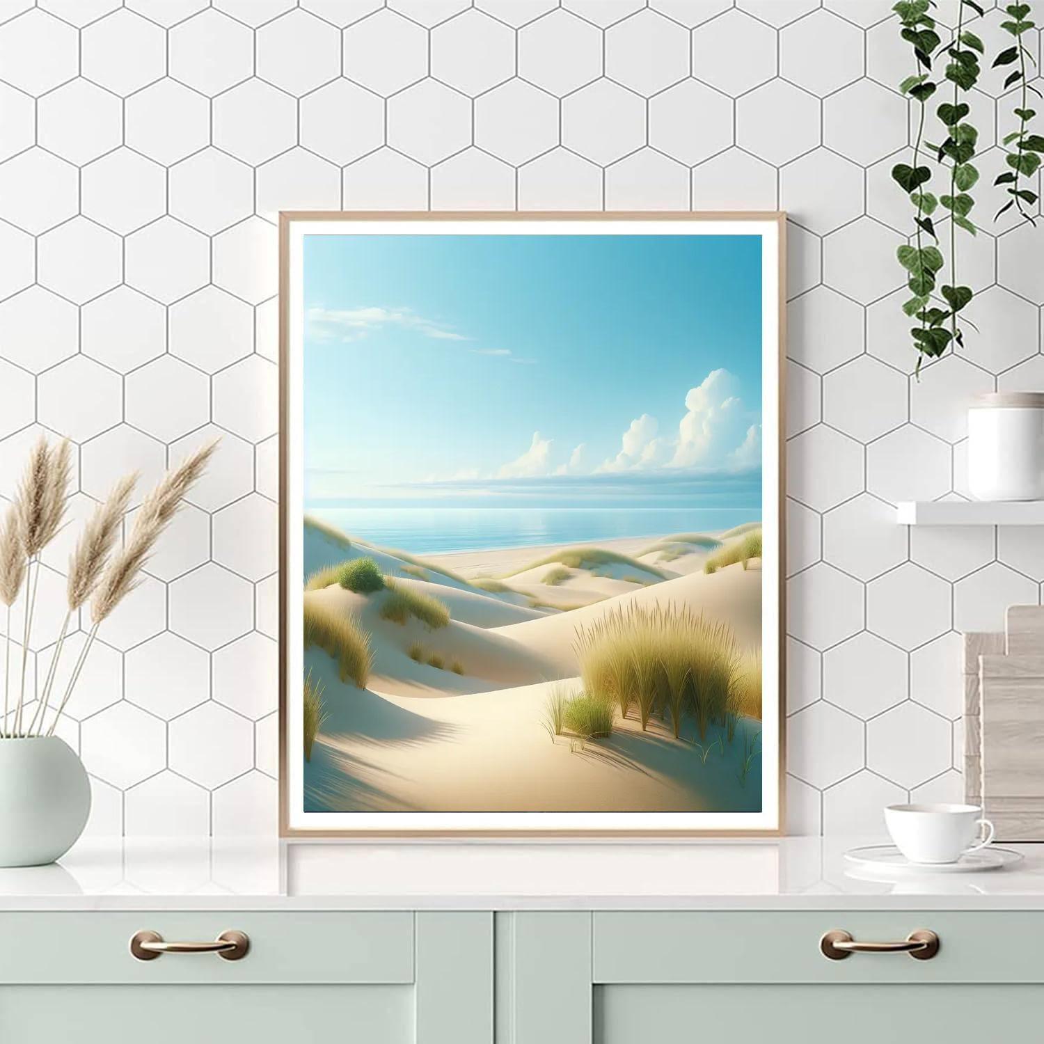 Coastal Dune Serenity DIY Paint By Numbers