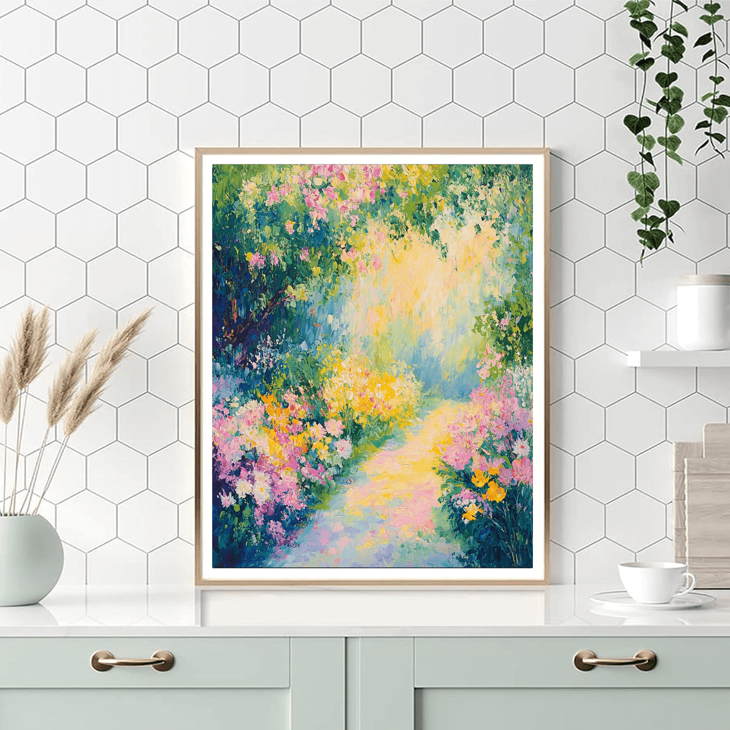 Pierre-Auguste Renoir Inspired Springtime Awakening  Painting By Numbers Kit
