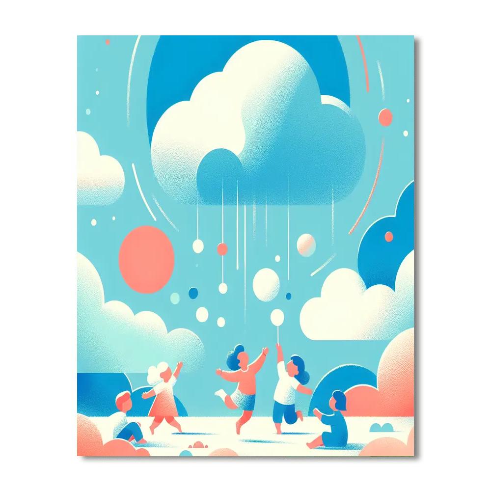 Cloudland Adventures Painting Number Kit