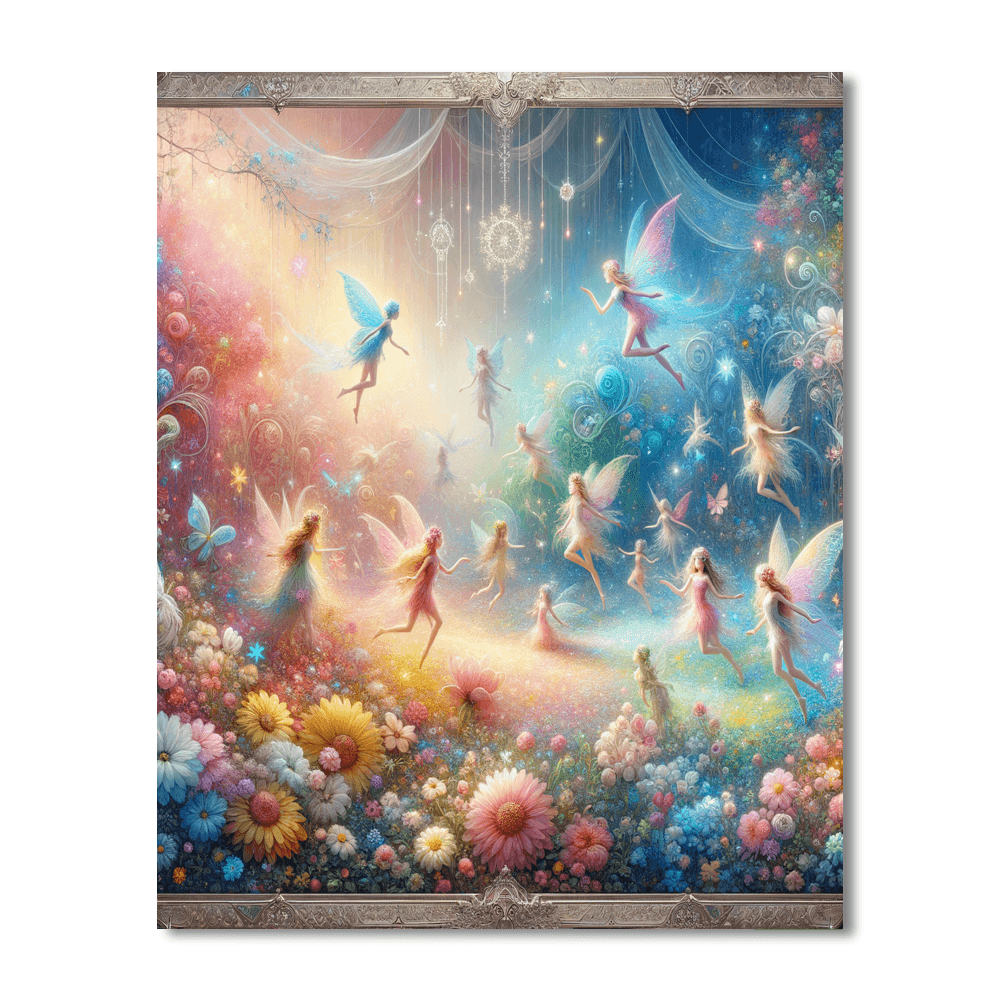 Charming Fairyland Adventure DIY Paint By Numbers