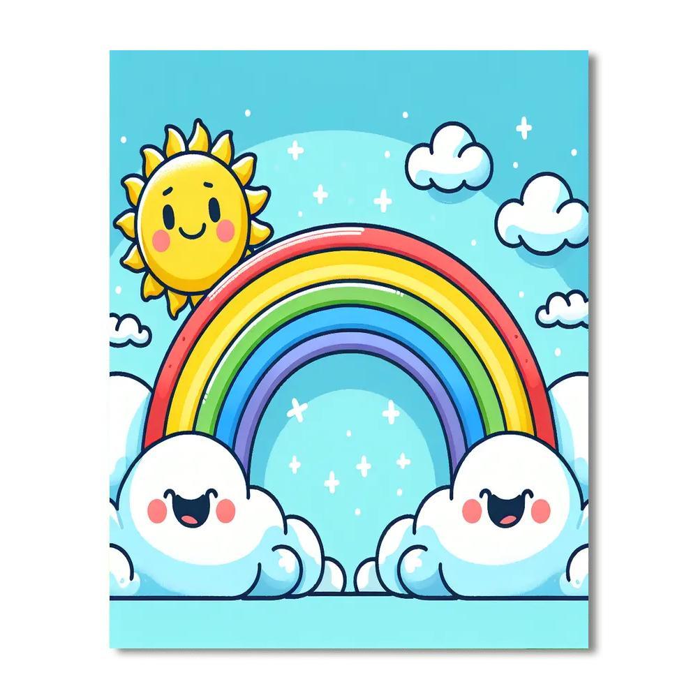 Wondrous Weather Wonders Painting By Numbers Kit