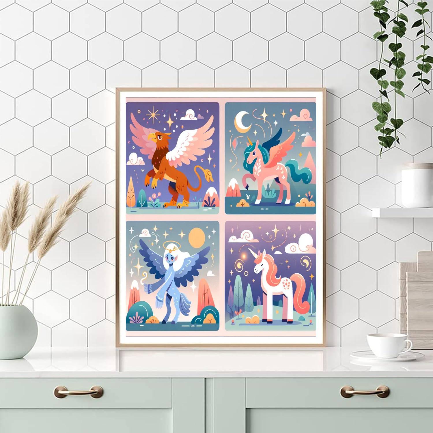 Fantastic Mythical Adventures Painting By Numbers Kit