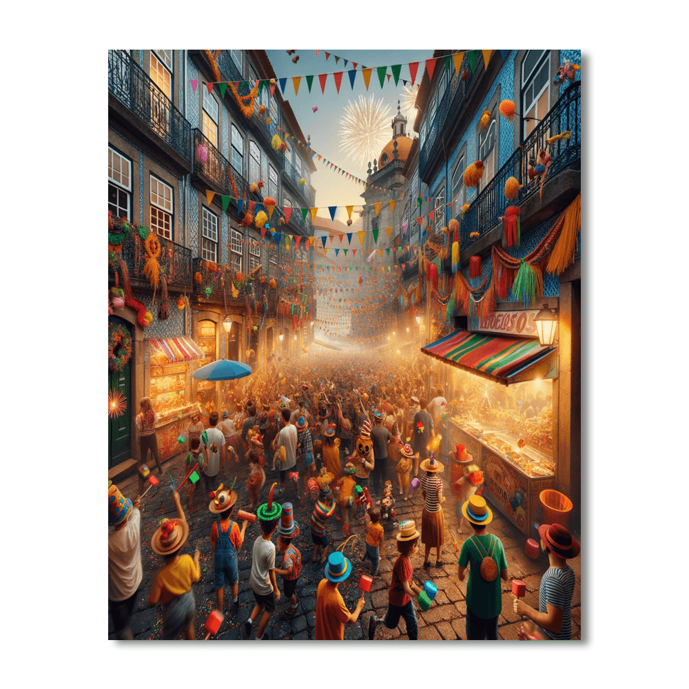 Festa De Sao Joao Paint By Numbers