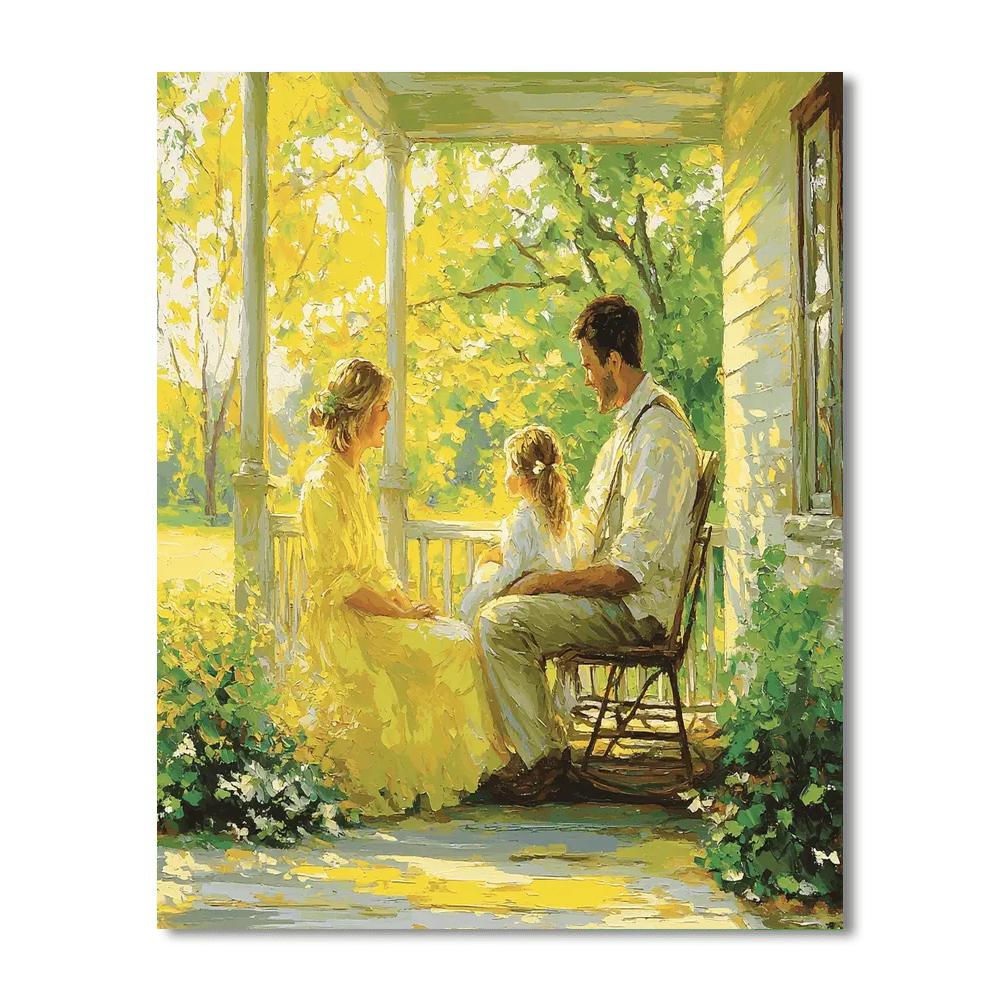 Mom's Favorite Place Painting Number Kit