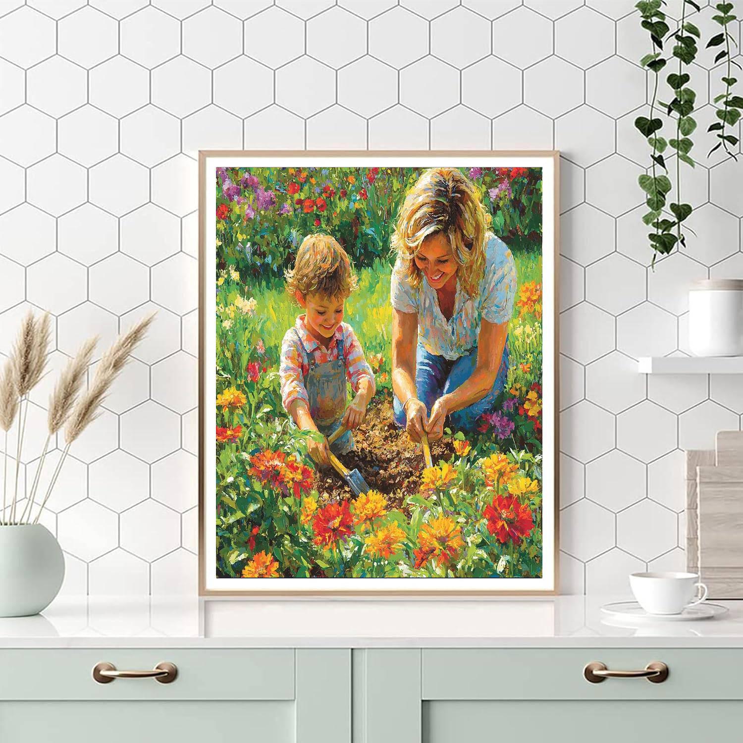 Mother's Love Blooms Paint By Number