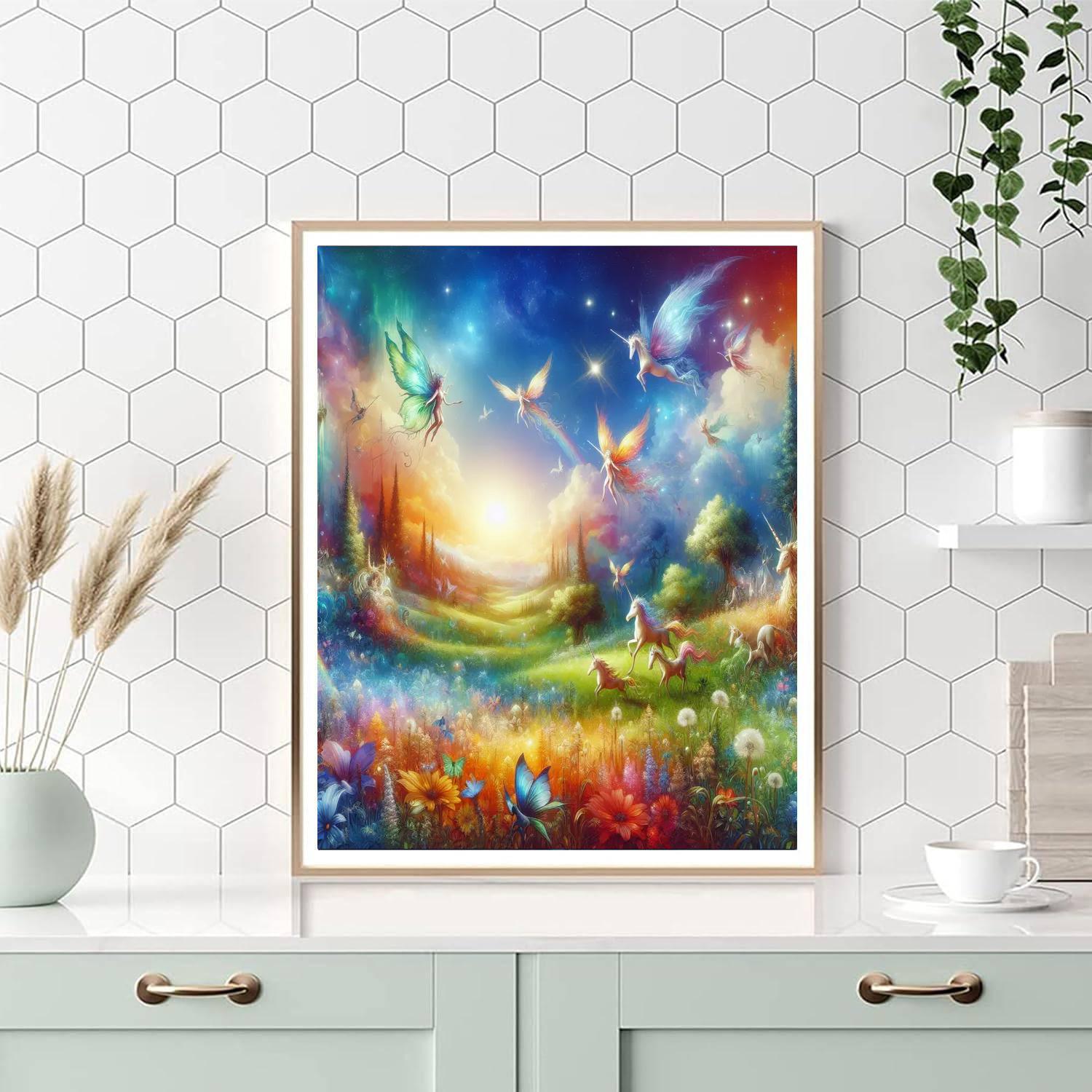 Fantasy Meadow Adventure Paint By Number