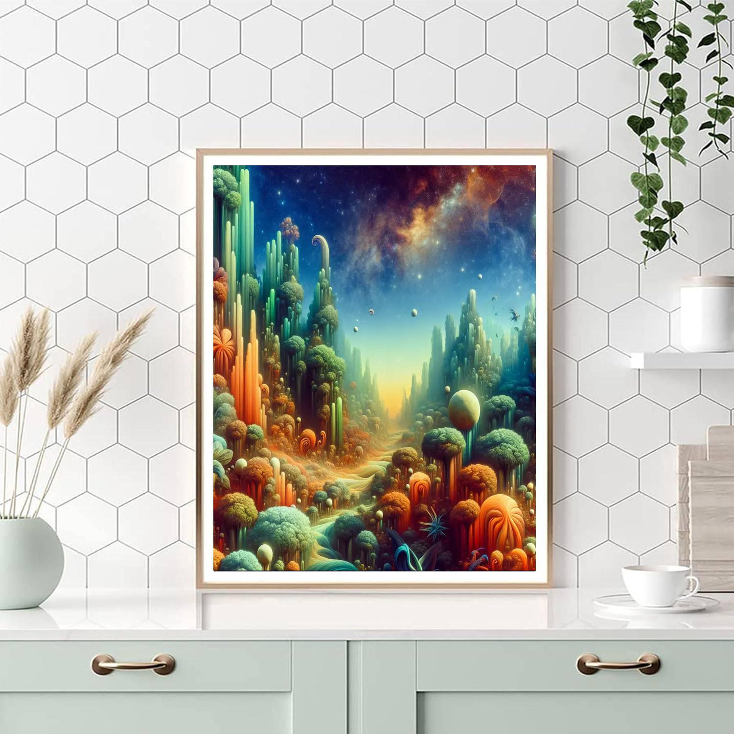 Cosmic Safari Paint By Number