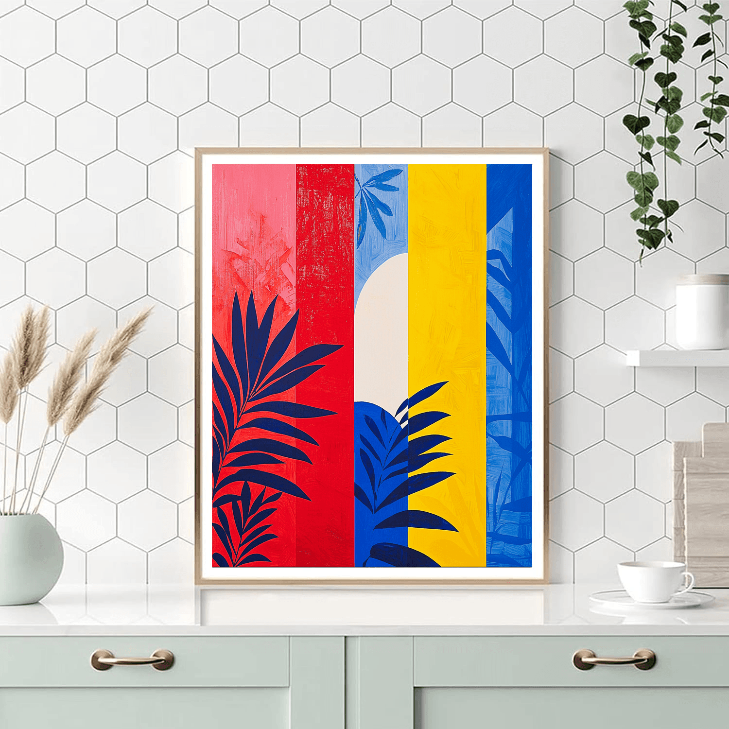 Henri Matisse Inspired Serenade Of Colors  Paint By Numbers Art