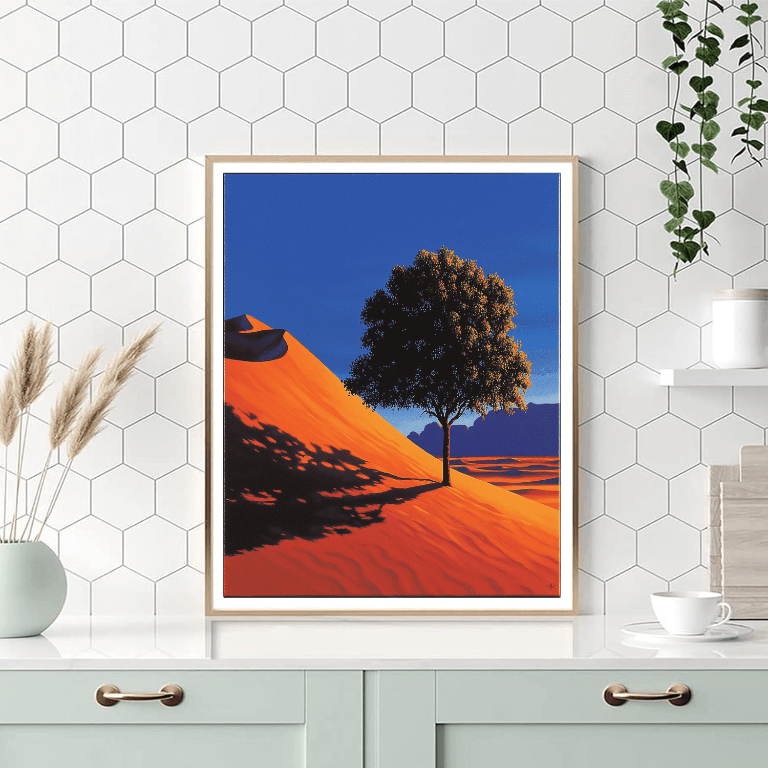 Namib Desert Dunes - Namibia Numbered Painting Kits