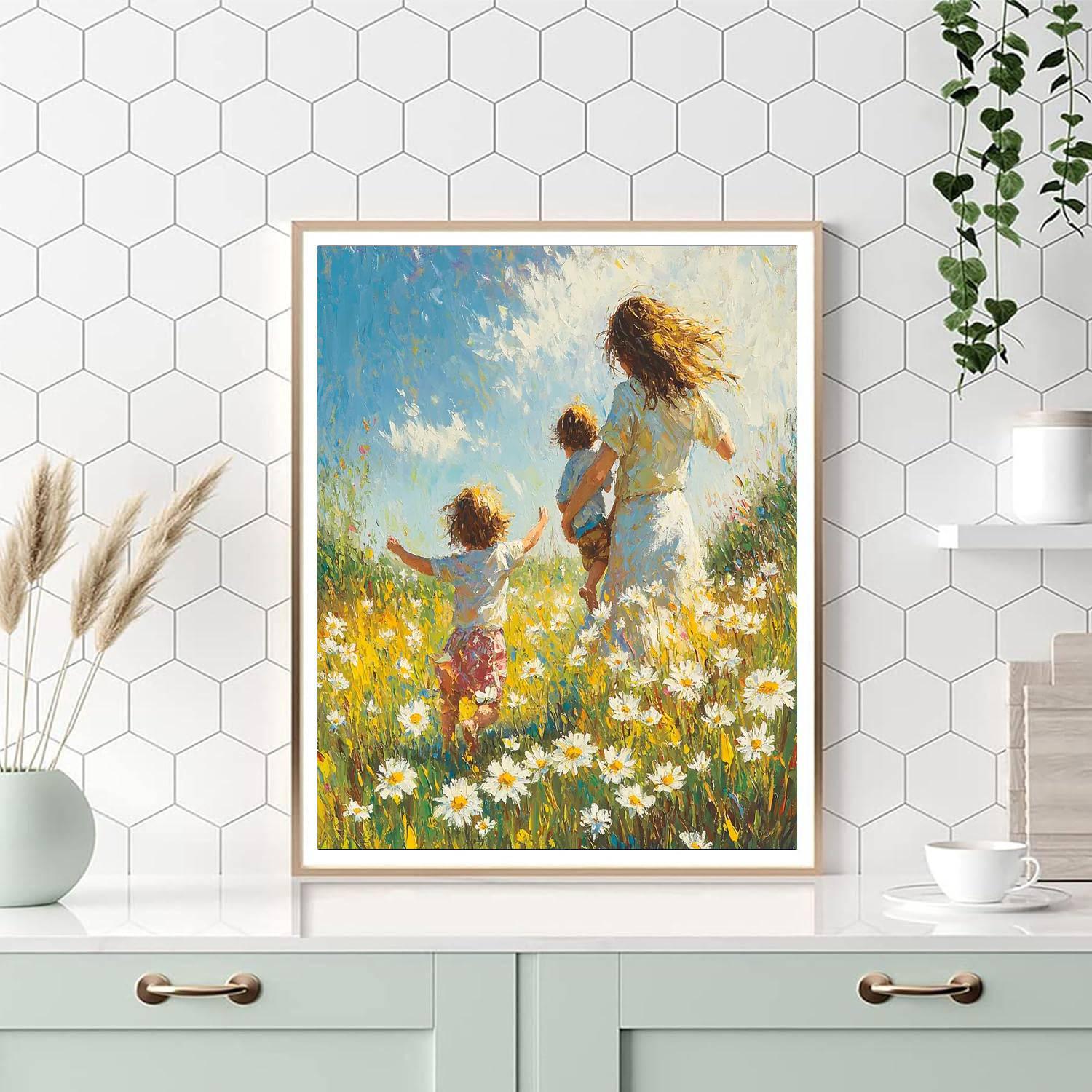 Sunlit Field Frolic Paint By Numbers Kits