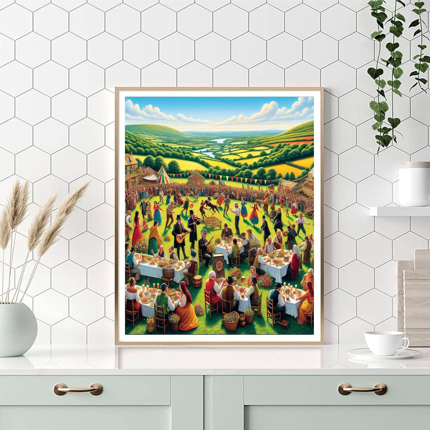 Lughnasadh - Ireland Numbered Painting Kits