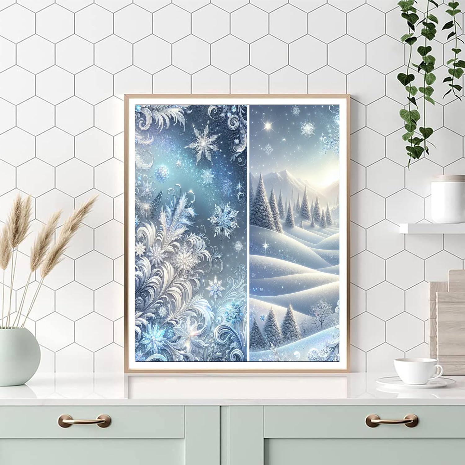 Frozen Winter Magic Paint By Number