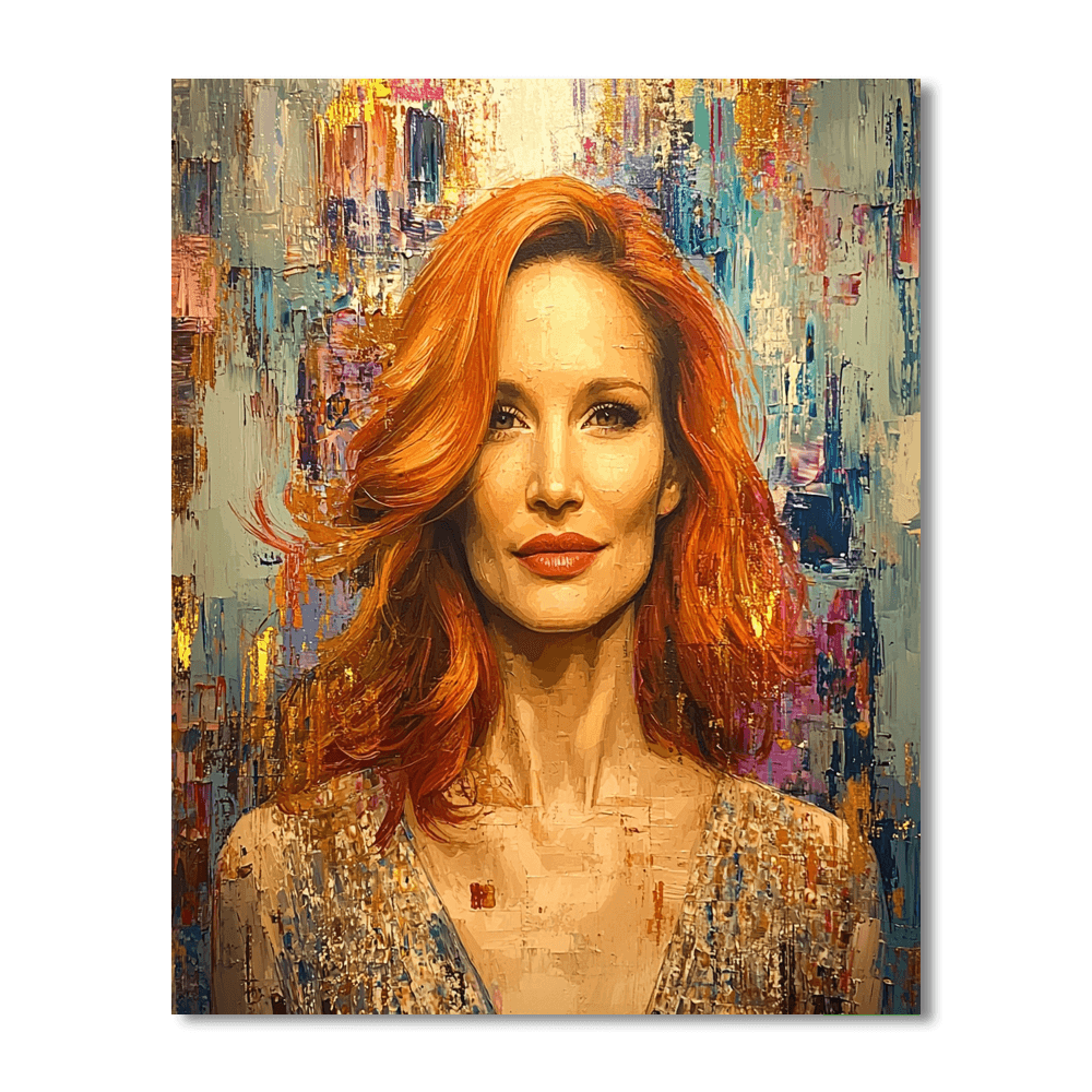 Jessica Chastain: The Talented Force Of Resilience Paint By Number