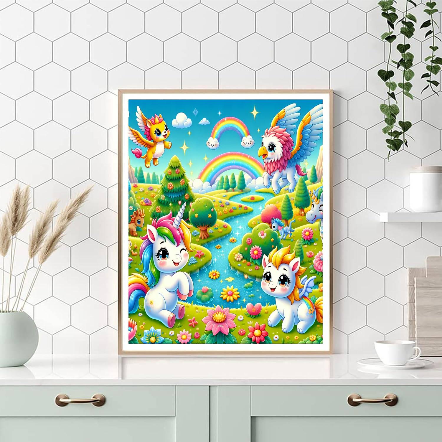 Exploration Of Magical Beasts Numbered Painting Kits